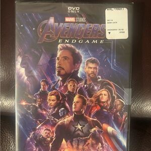 Avengers endgame unopened dvd
